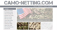 Desktop Screenshot of camo-netting.com