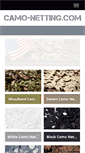 Mobile Screenshot of camo-netting.com